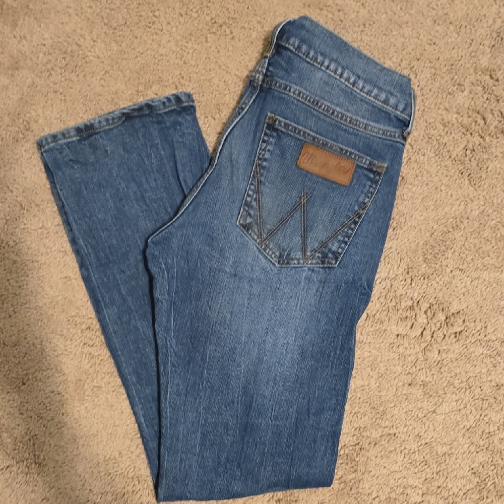 Wrangler Retro Slim Straight Denim Jeans, 30x32